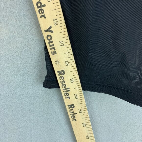 Athleta Derek Lam IOC Leggings Womens Large Black Crop Mesh‎ Athletic - Picture 12 of 14